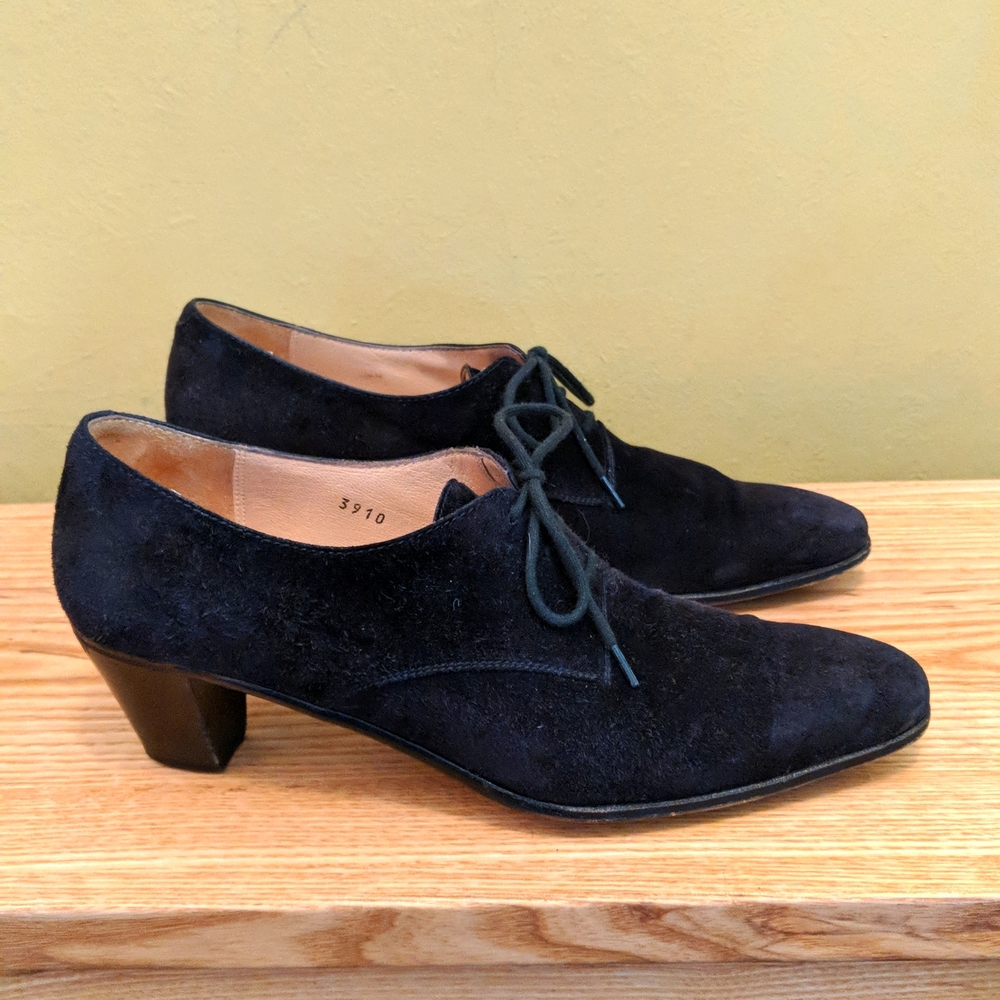 ARTHUR BEREN Gravati Suede 2" Heel Oxford